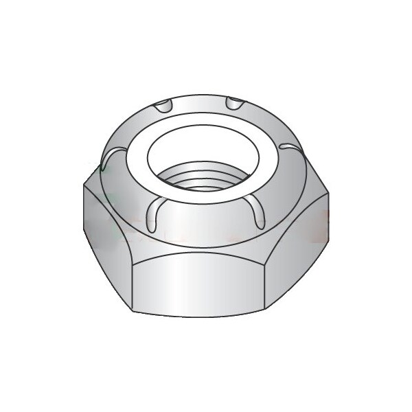 Newport Fasteners Nylon Insert Lock Nut, 5/16"-24, 316 Stainless Steel, Not Graded, 3000 PK NB311119B-3000 - main